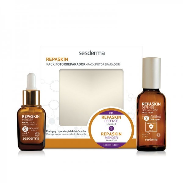 SESDERMA REPASKIN MENDER SERUM + DEFENSE MIST PROMO