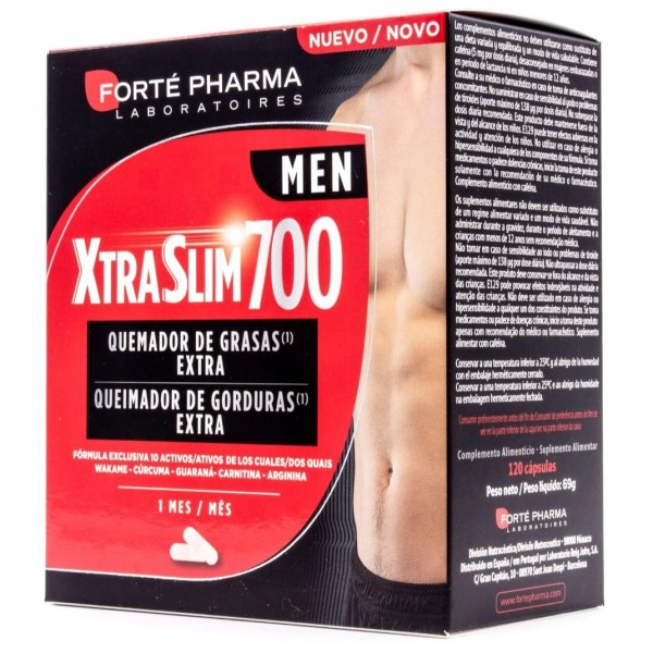 Xtraslim 700 Men 120 Caps Forte Pharma